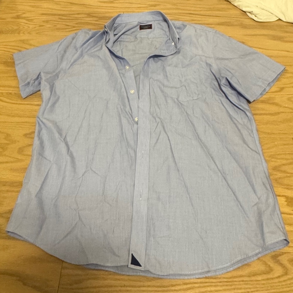 Light Blue Short Sleeve Shirt
